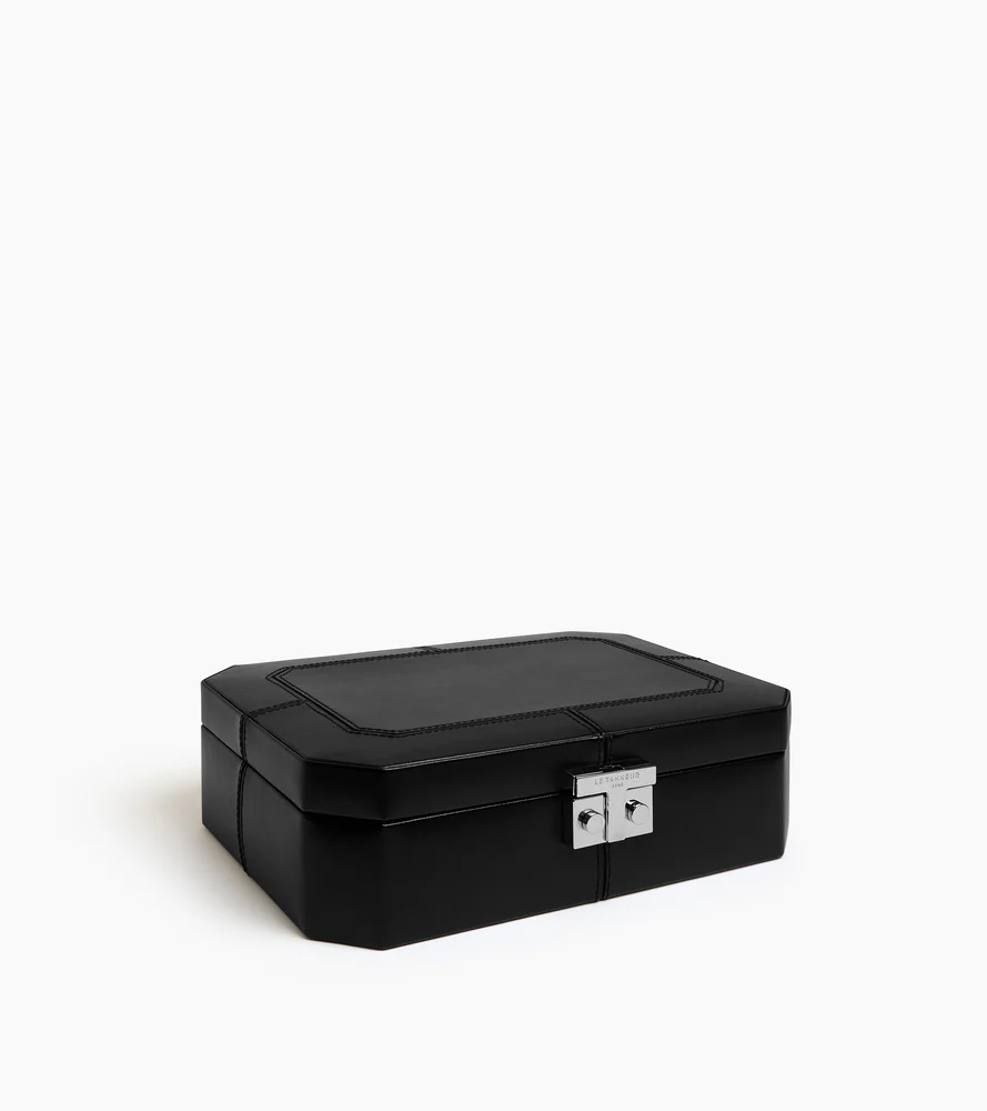 Coffret 6 montres et boutons de manchettes en cuir - Image 4