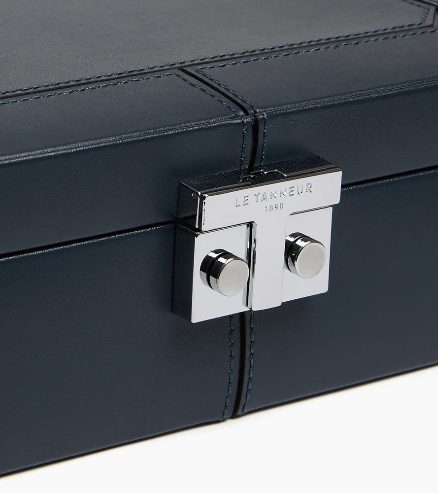Coffret 8 montres fermoir T en cuir - Image 3