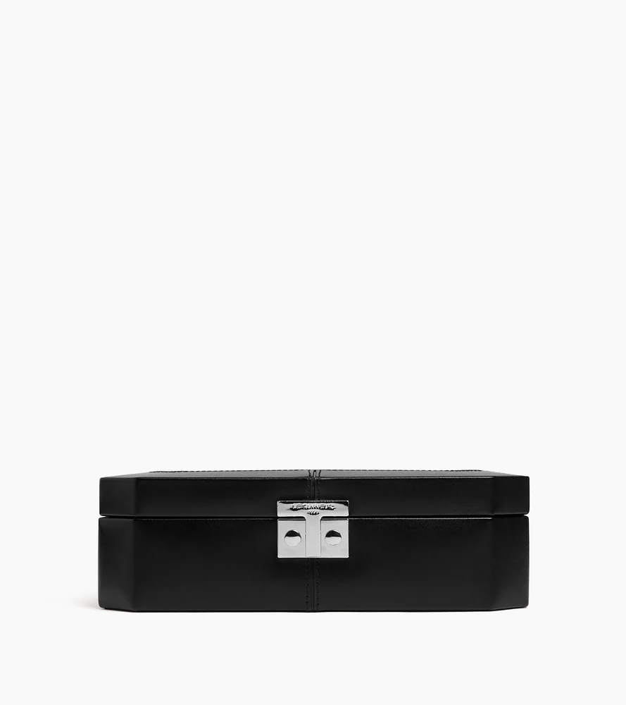 Coffret 8 montres fermoir T en cuir - Image 4