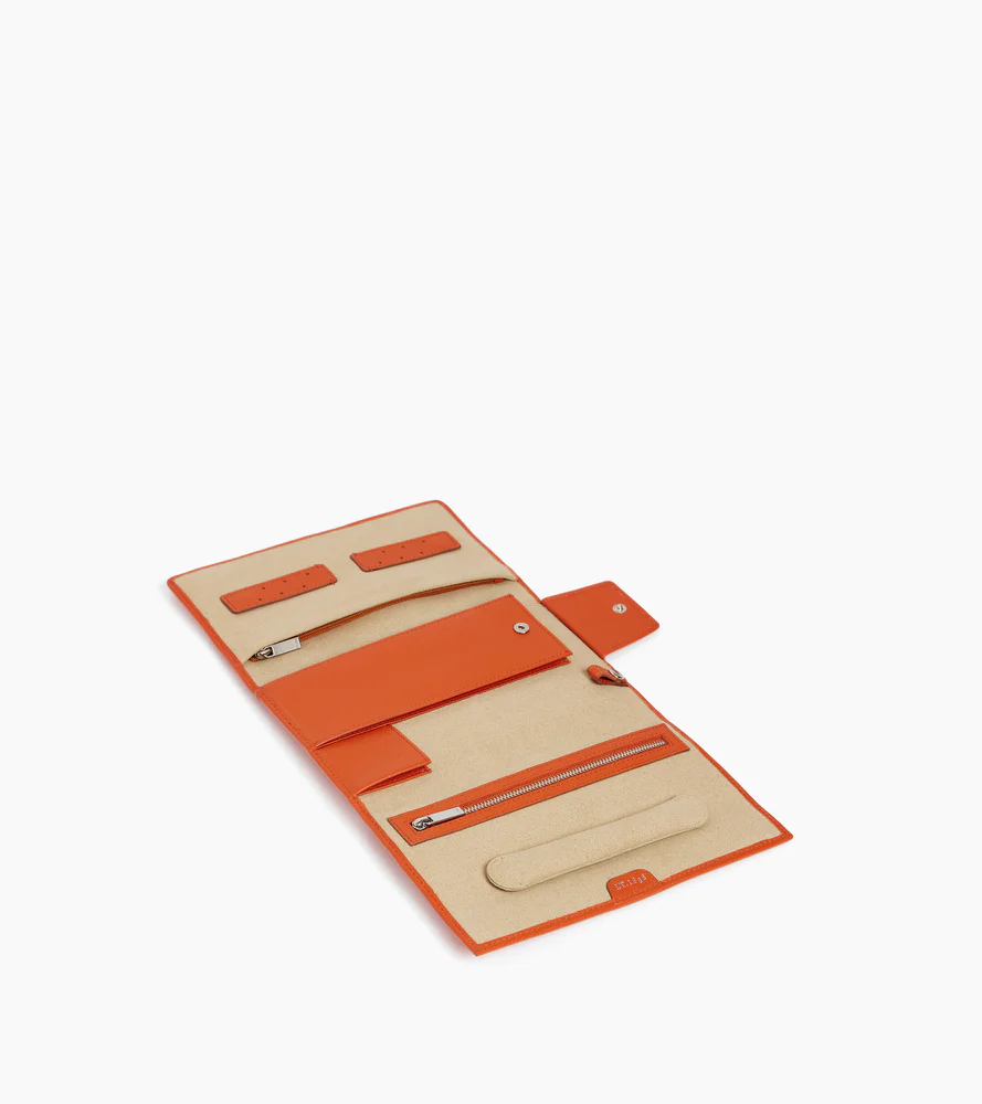 Coffret bijoux de voyage en cuir - Image 4