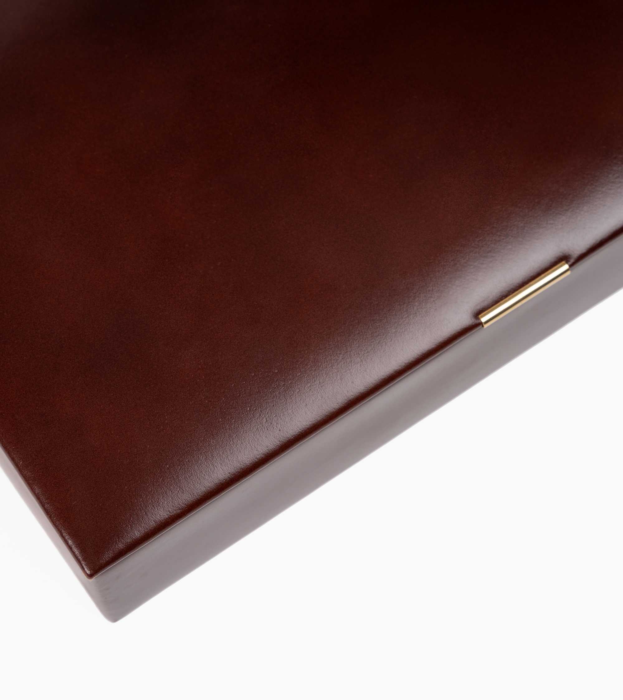 Coffret jeux de cartes moyen modèle en cuir - Image 4