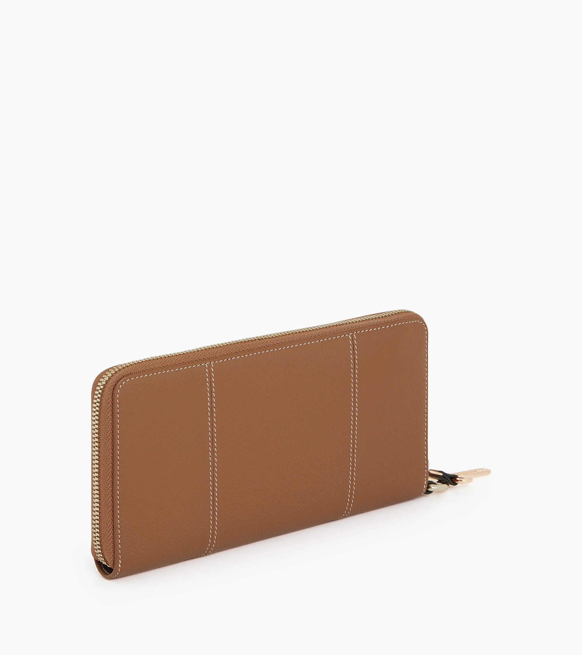 Compagnon zippé Juliette en cuir grainé - Image 4