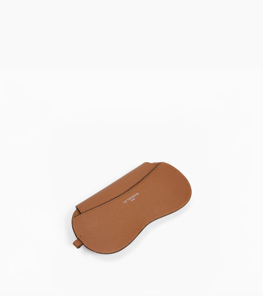 Etui à lunettes charms en cuir grainé - Image 3