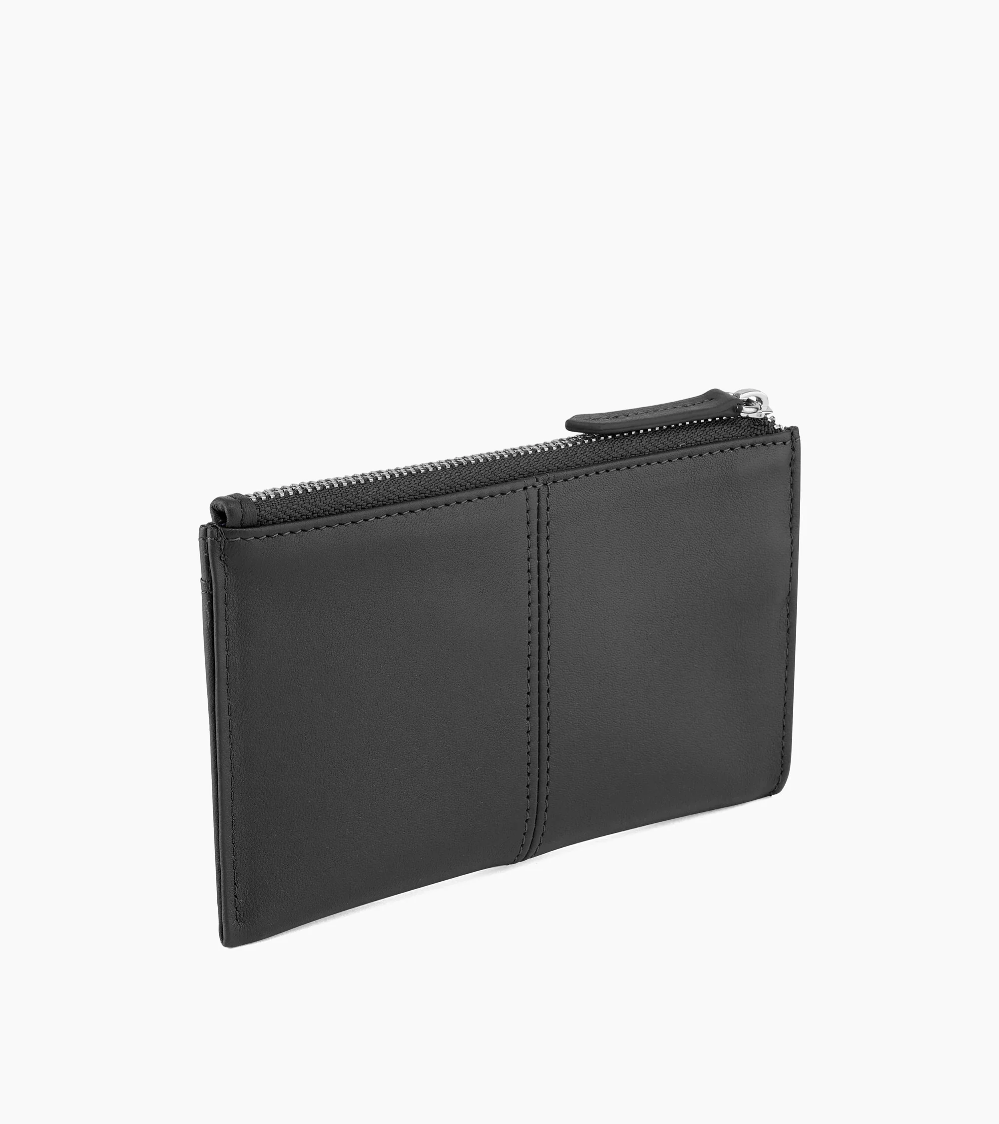 Étui clés zippé Charlotte en cuir lisse - Image 4