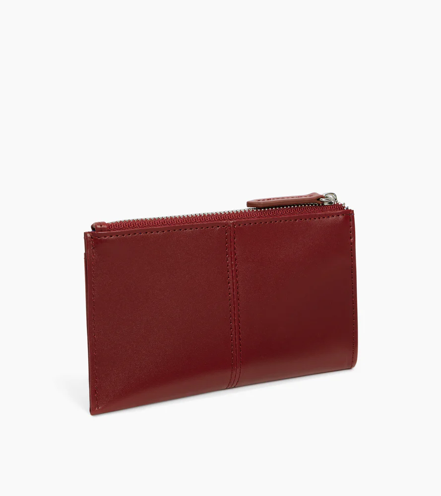 Étui clés zippé Charlotte en cuir lisse - Image 4