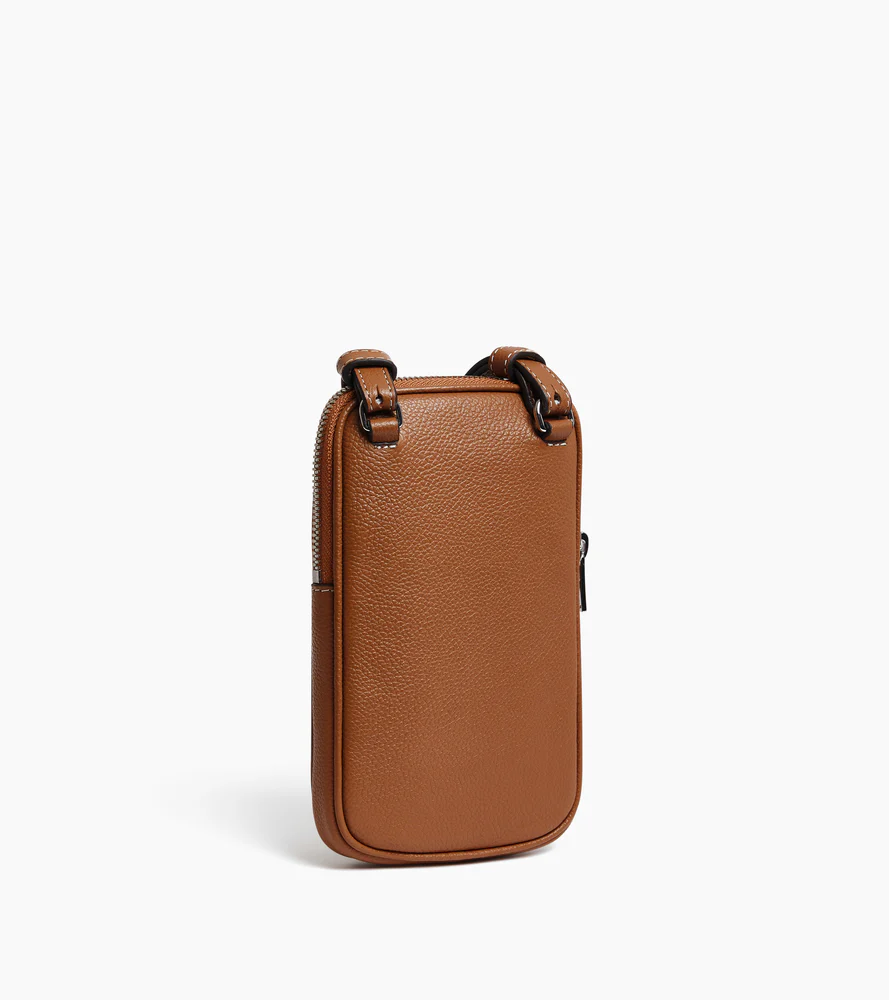 Etui téléphone en cuir grainé - Image 4