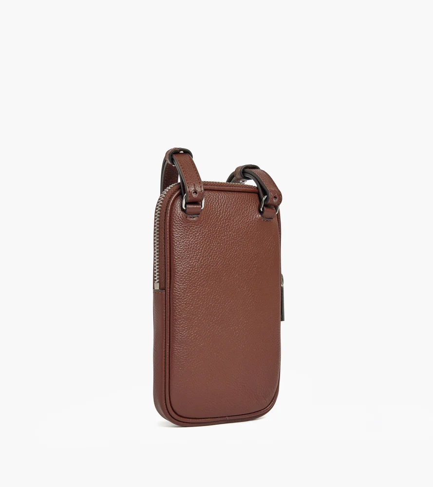 Etui téléphone en cuir grainé - Image 4