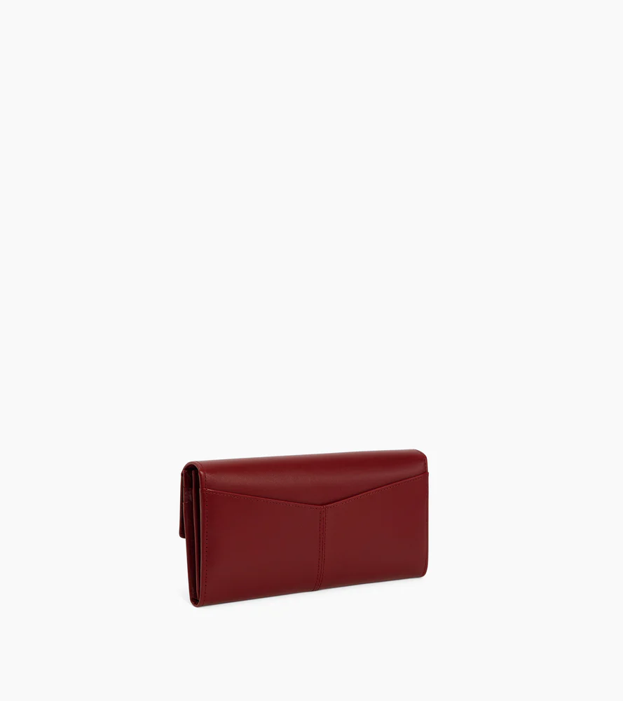 Grand portefeuille Charlotte en cuir lisse - Image 4
