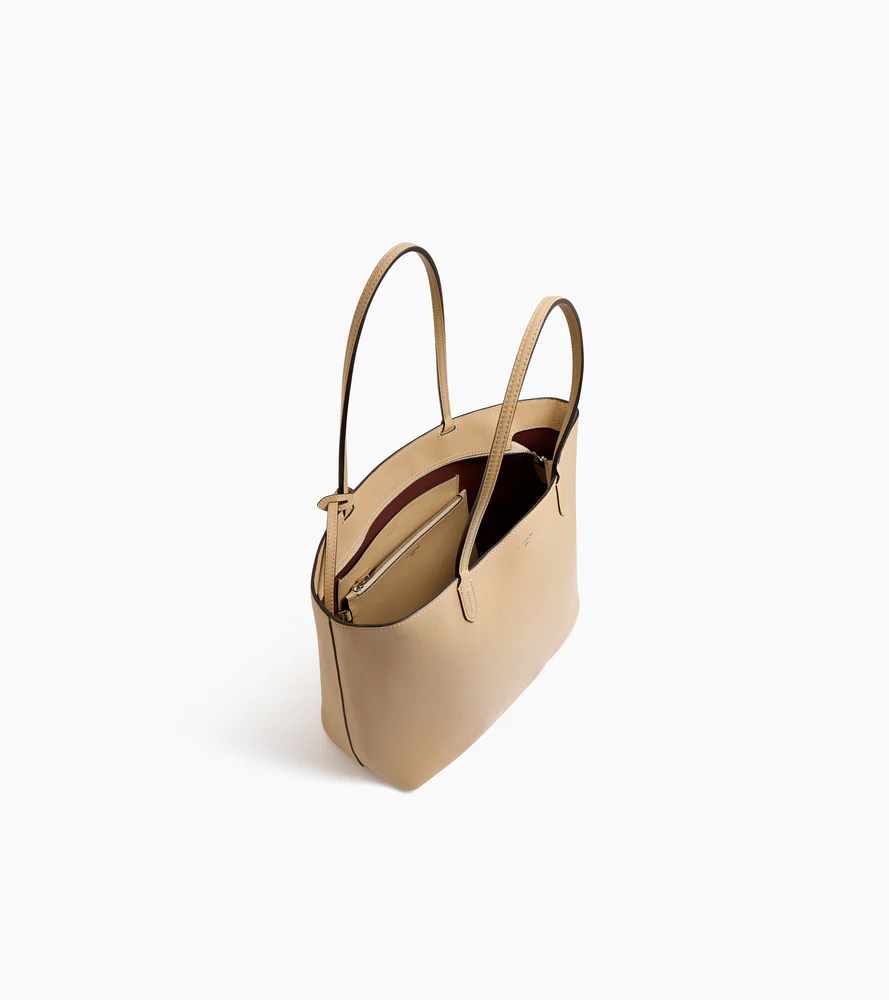 Grand sac cabas Louise en cuir grainé - Image 4