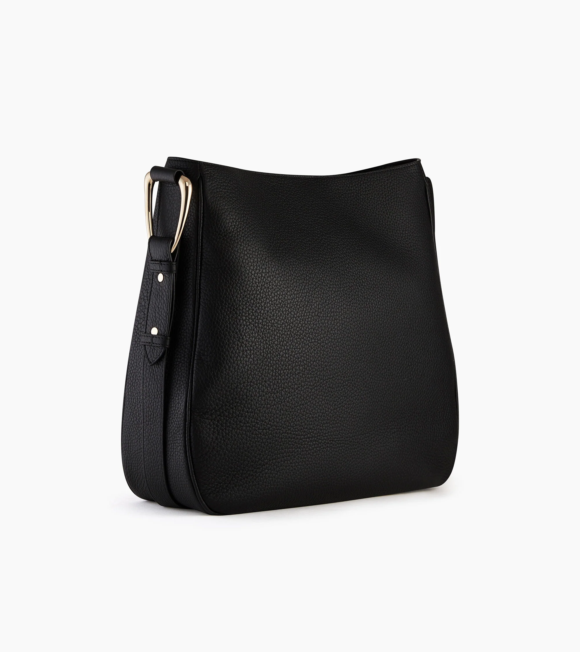 Grand sac hobo Madeleine en cuir de taurillon grainé - Image 6