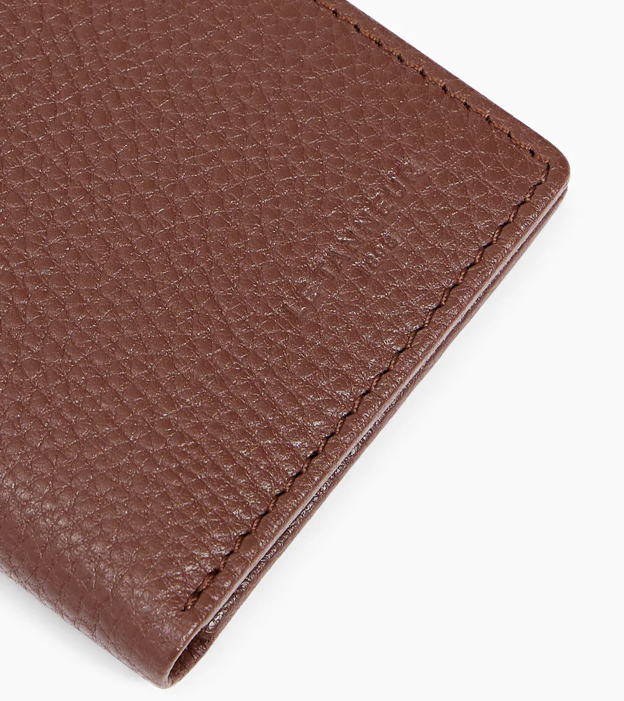 Petit porte cartes Charles en cuir grainé - Image 2