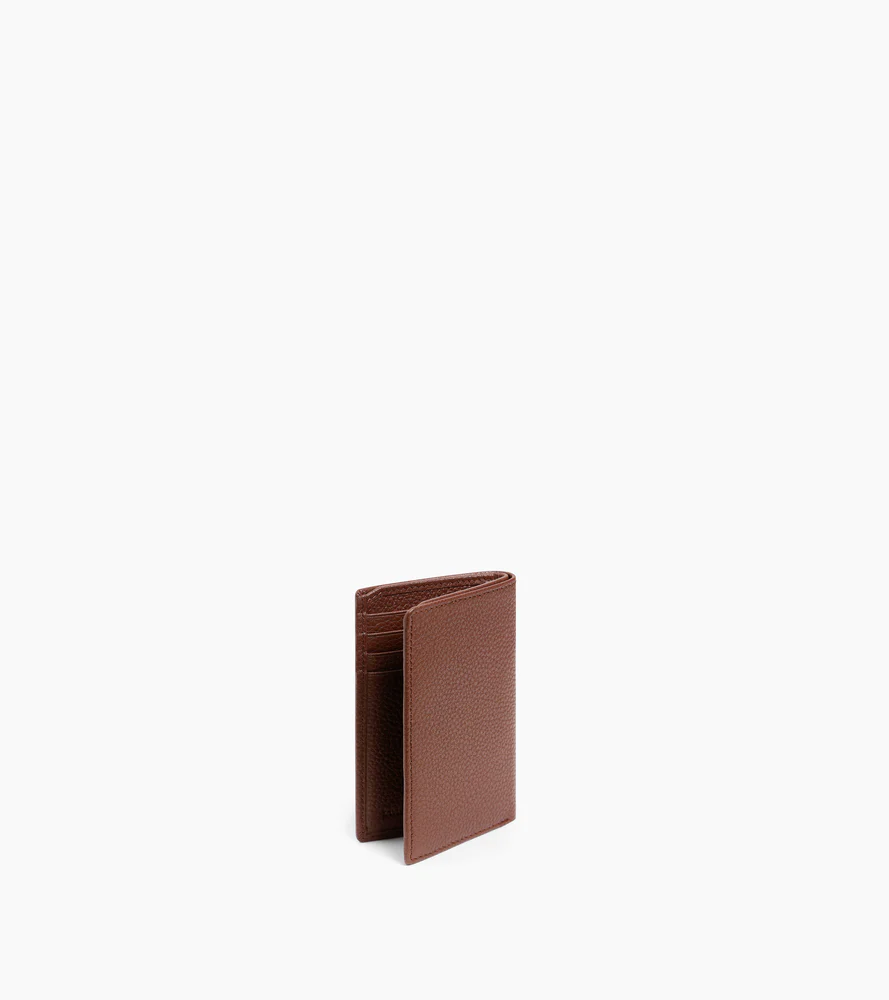 Petit porte cartes Charles en cuir grainé - Image 4