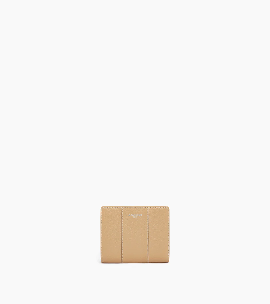 Petit portefeuille Juliette en cuir grainé