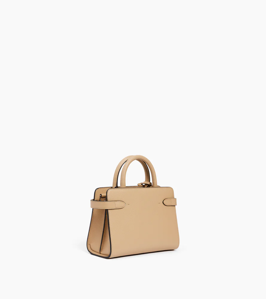 Petit sac à main Emilie en cuir grainé - Image 5