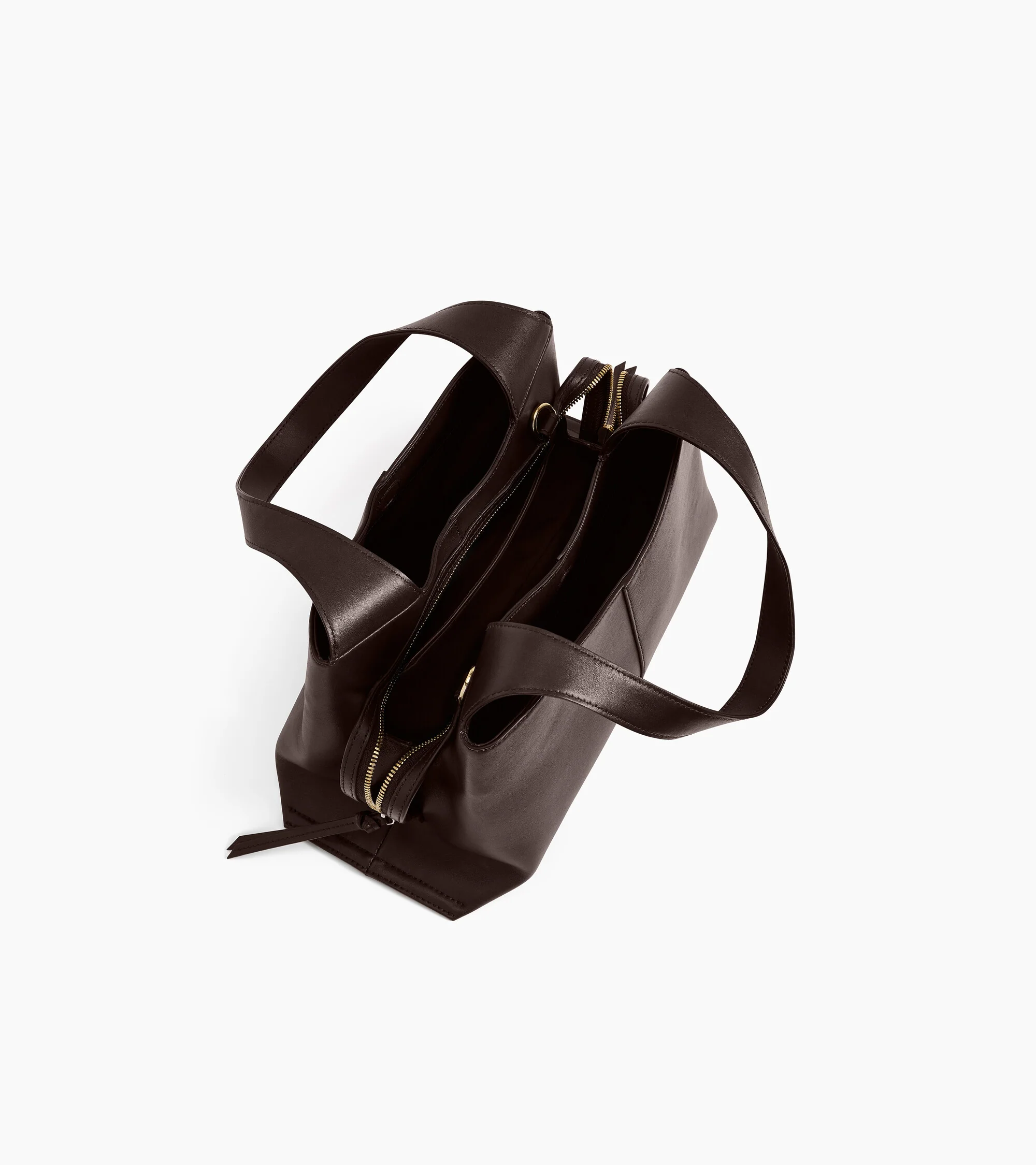 Petit sac à main Félicie en cuir lisse - Image 3