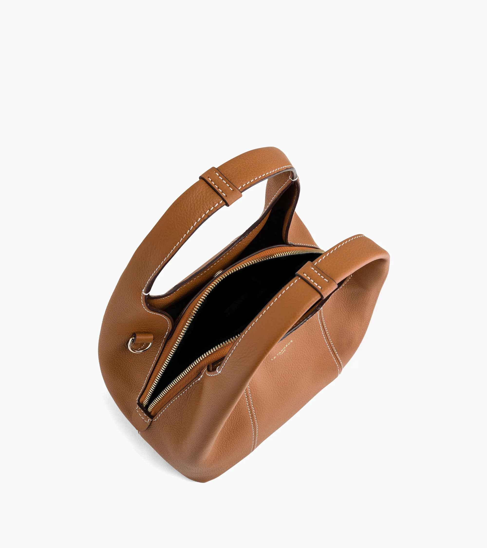 Petit sac à main Juliette en cuir grainé - Image 4