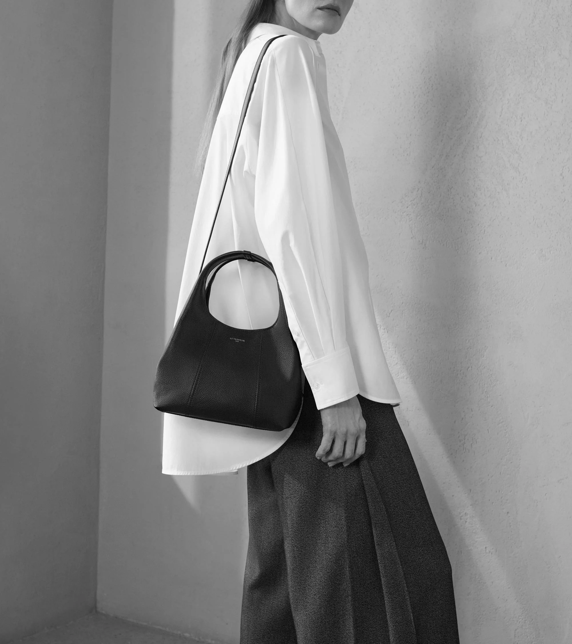 Petit sac à main Juliette en cuir grainé - Image 6
