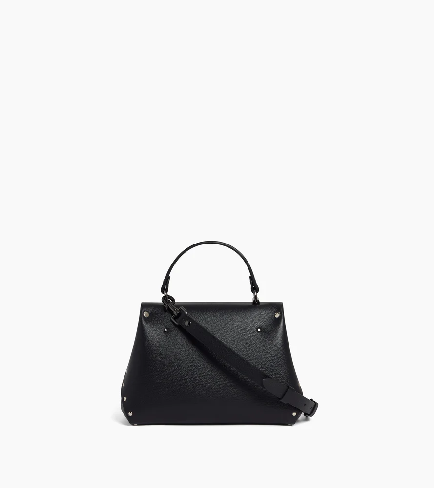 Petit sac à main Sans Couture en cuir grain chèvre - Image 5