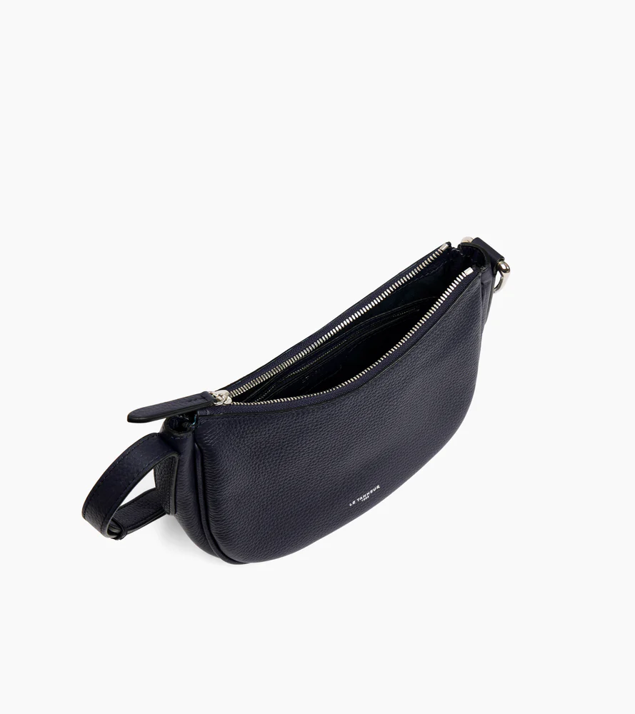 Petit sac bandoulière Madeleine en cuir de taurillon grainé - Image 3