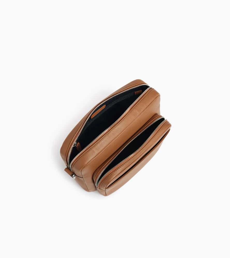Petit sac bandoulière Marceau en cuir grainé - Image 4