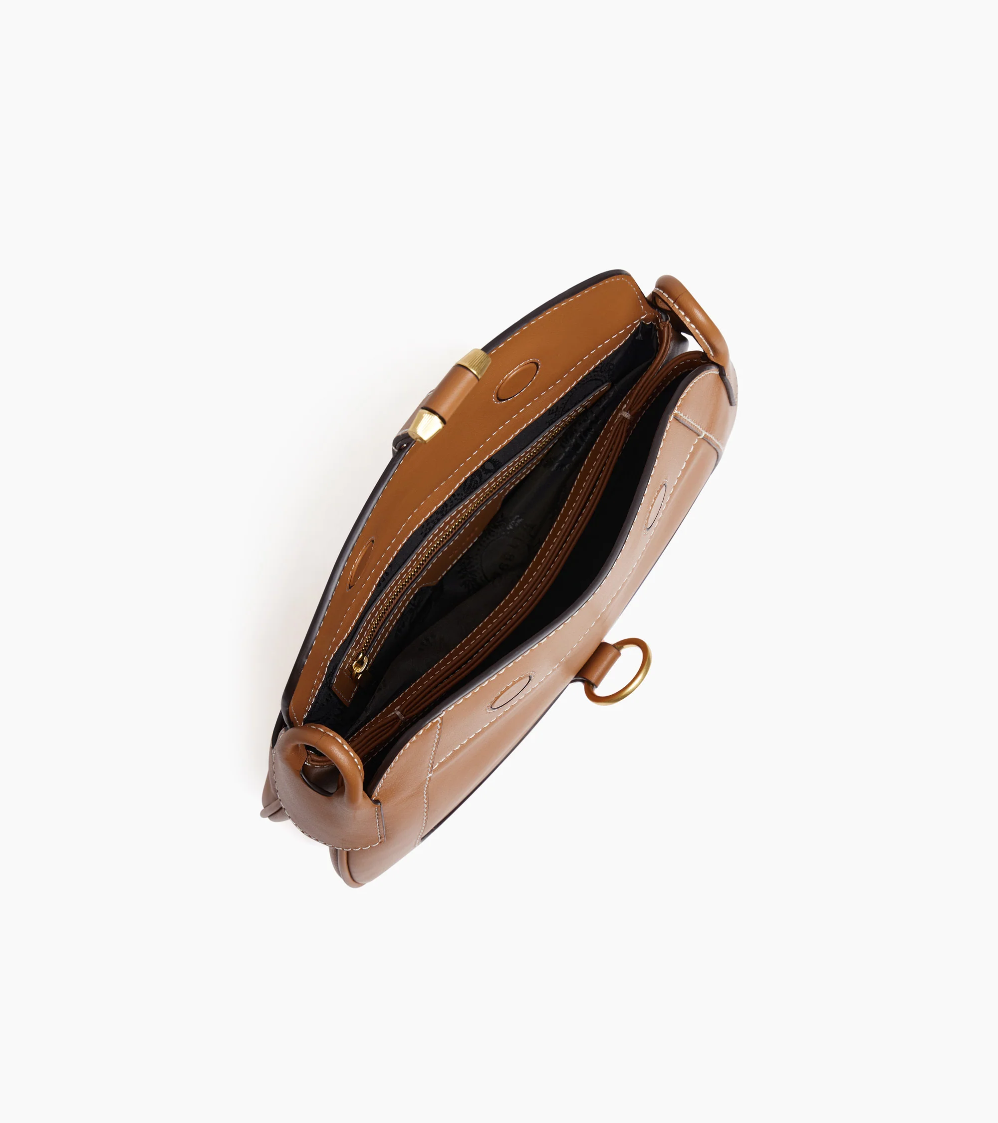 Petit sac bandoulière Pia en cuir lisse - Image 5