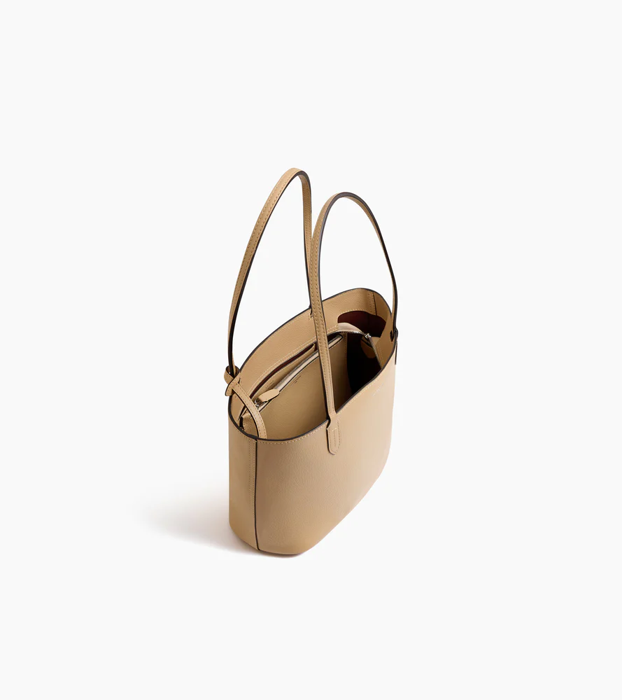 Petit sac cabas Louise en cuir grainé - Image 4