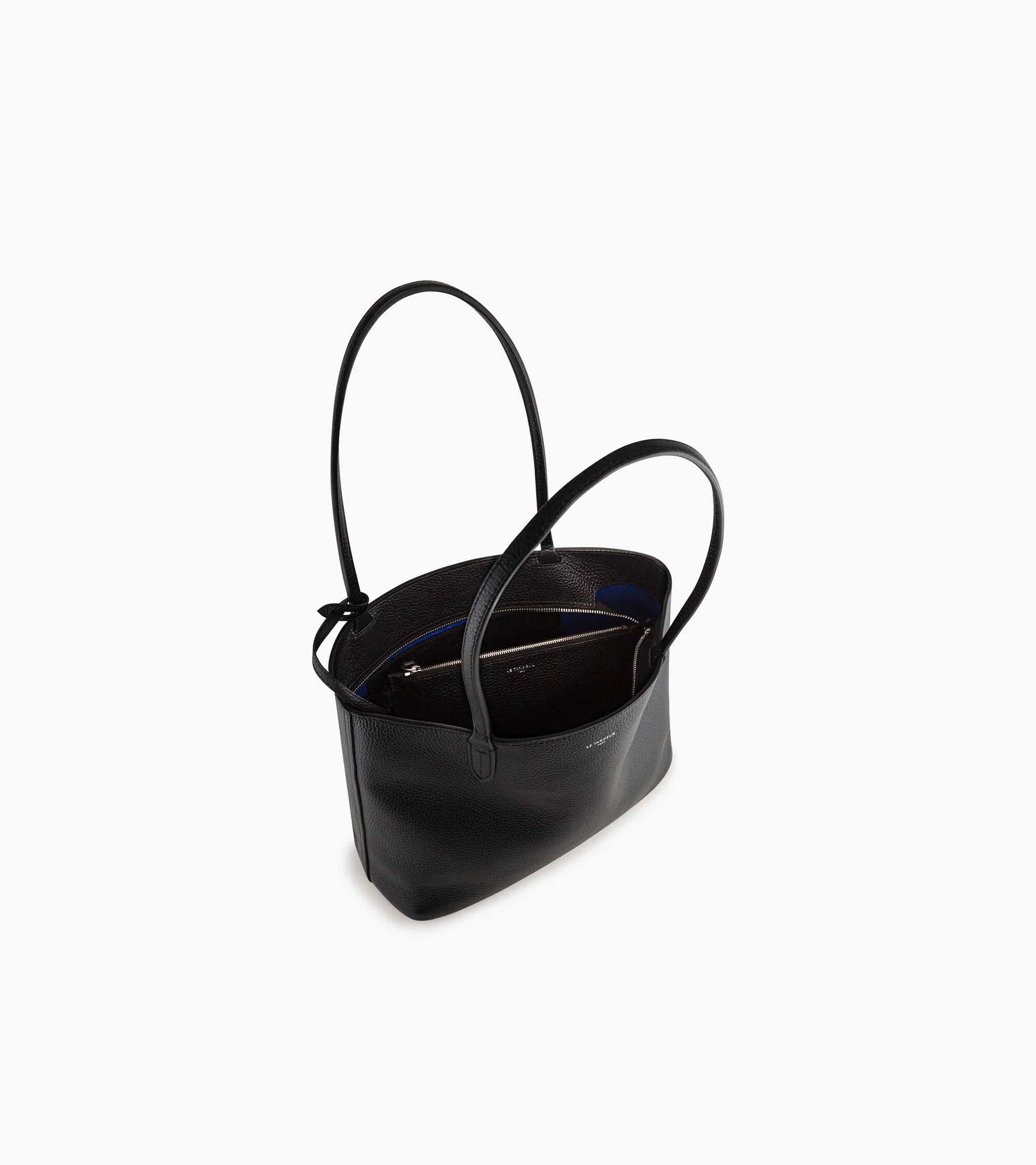Petit sac cabas Louise en cuir grainé - Image 3