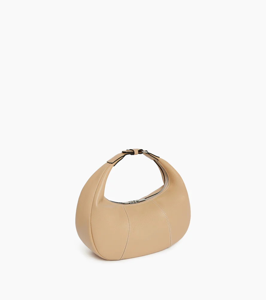 Petit sac hobo Juliette en cuir grainé - Image 7
