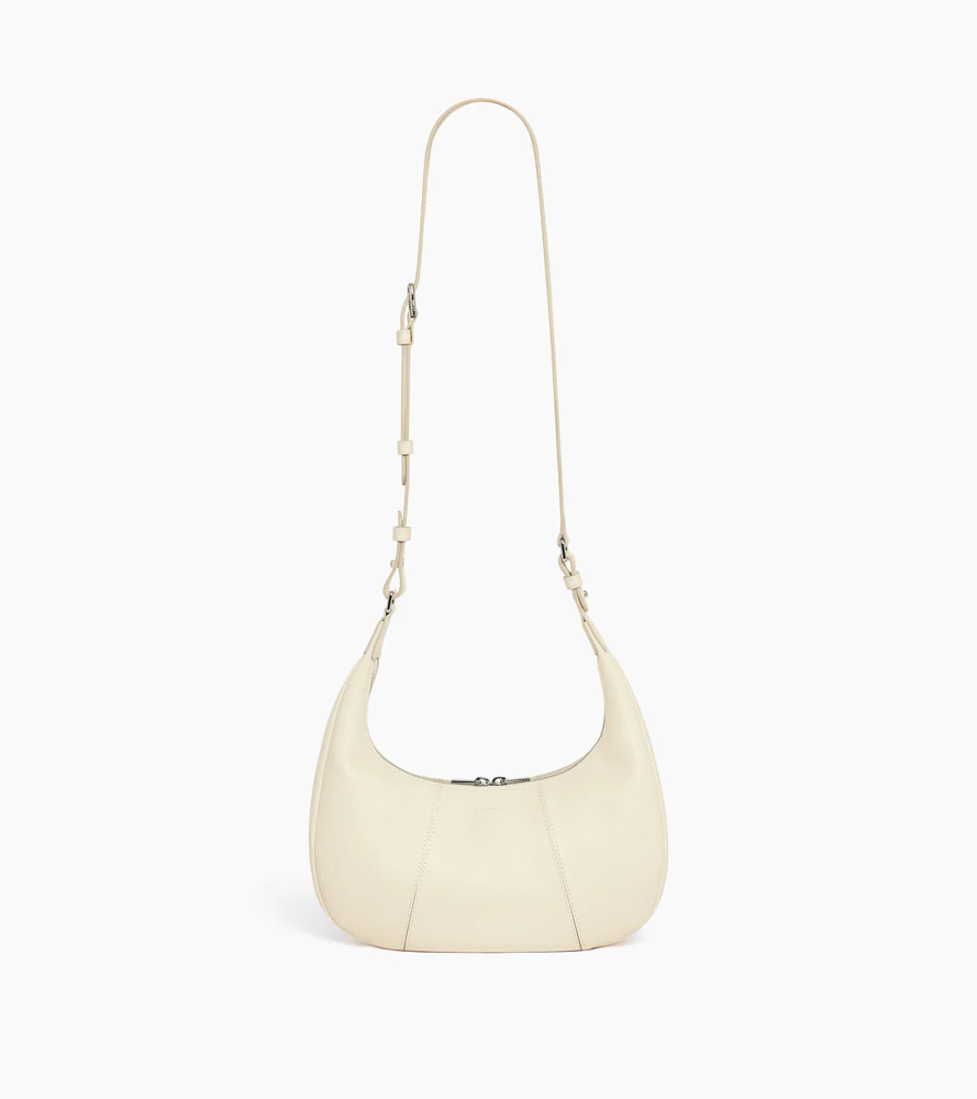 Petit sac hobo Juliette en cuir grainé - Image 6