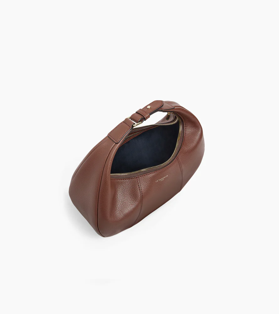 Petit sac hobo Juliette en cuir grainé - Image 4