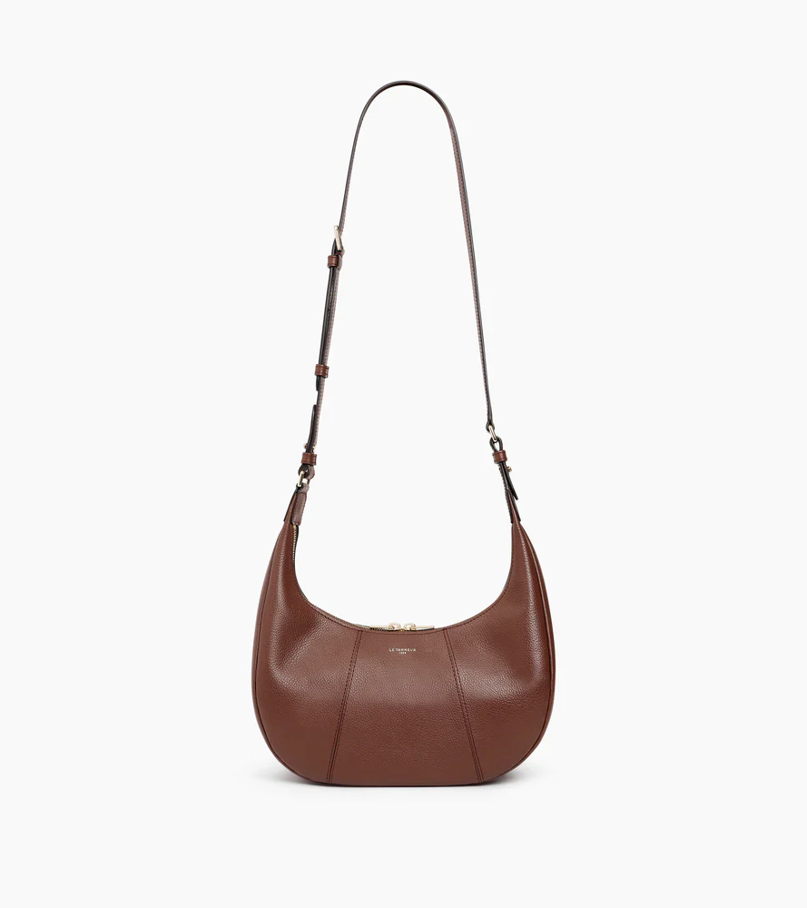 Petit sac hobo Juliette en cuir grainé - Image 6