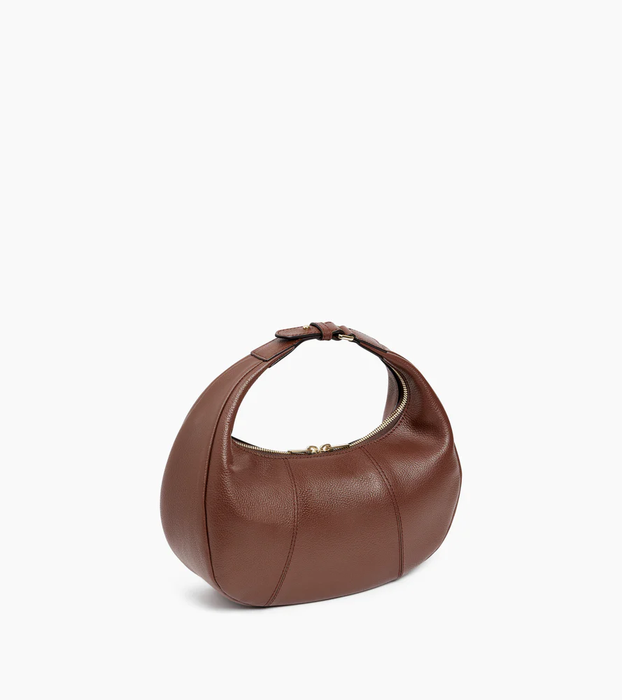 Petit sac hobo Juliette en cuir grainé - Image 7