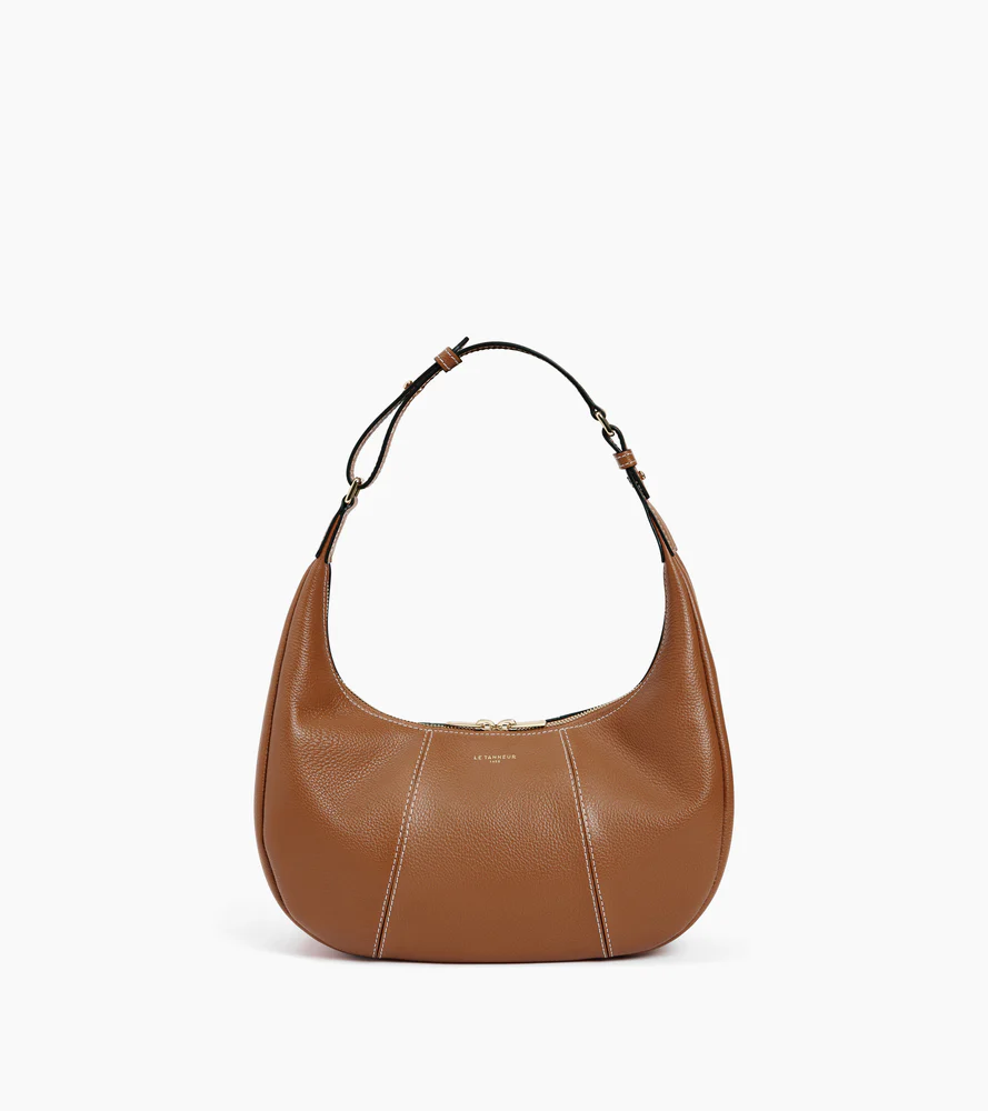 Petit sac hobo Juliette en cuir grainé - Image 4