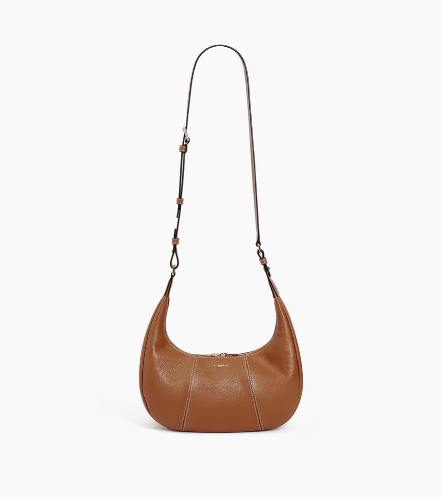 Petit sac hobo Juliette en cuir grainé - Image 5