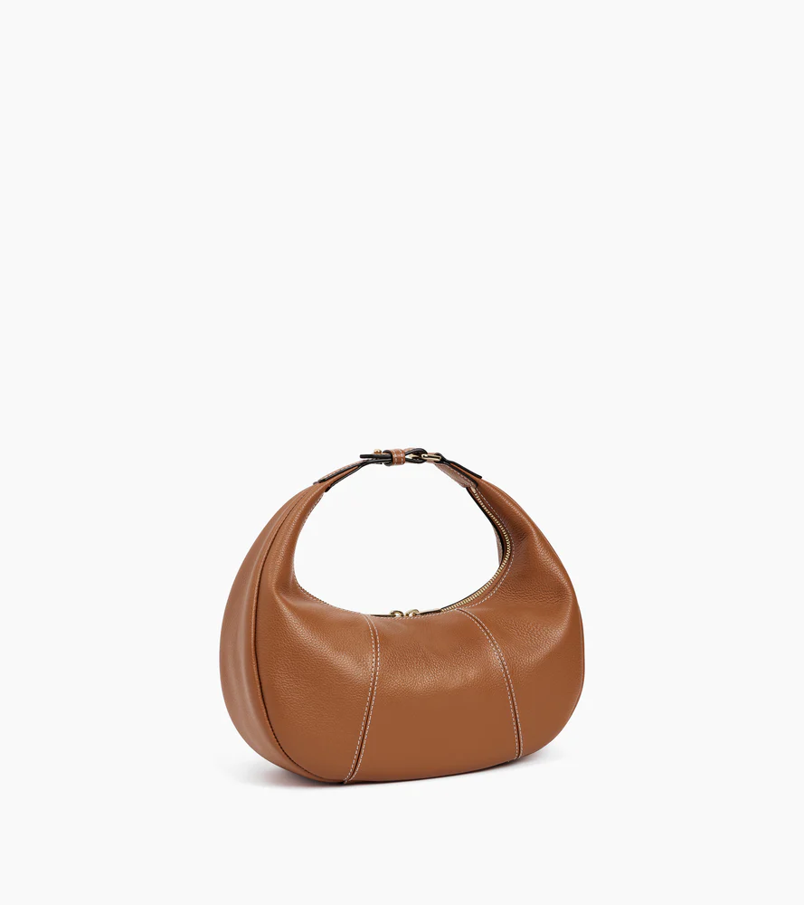 Petit sac hobo Juliette en cuir grainé - Image 6