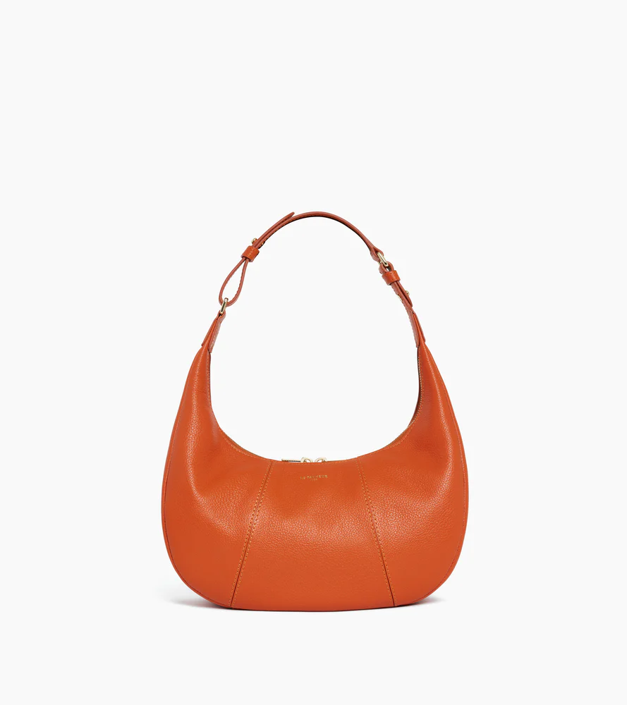 Petit sac hobo Juliette en cuir grainé - Image 5