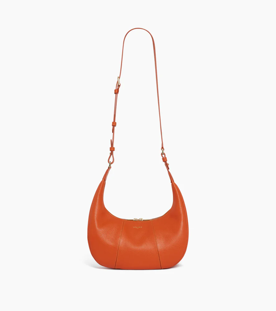 Petit sac hobo Juliette en cuir grainé - Image 6