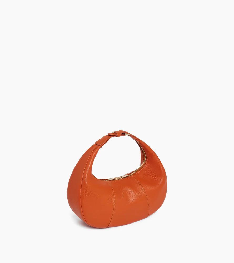 Petit sac hobo Juliette en cuir grainé - Image 7