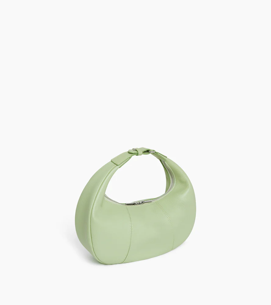 Petit sac hobo Juliette en cuir grainé - Image 7