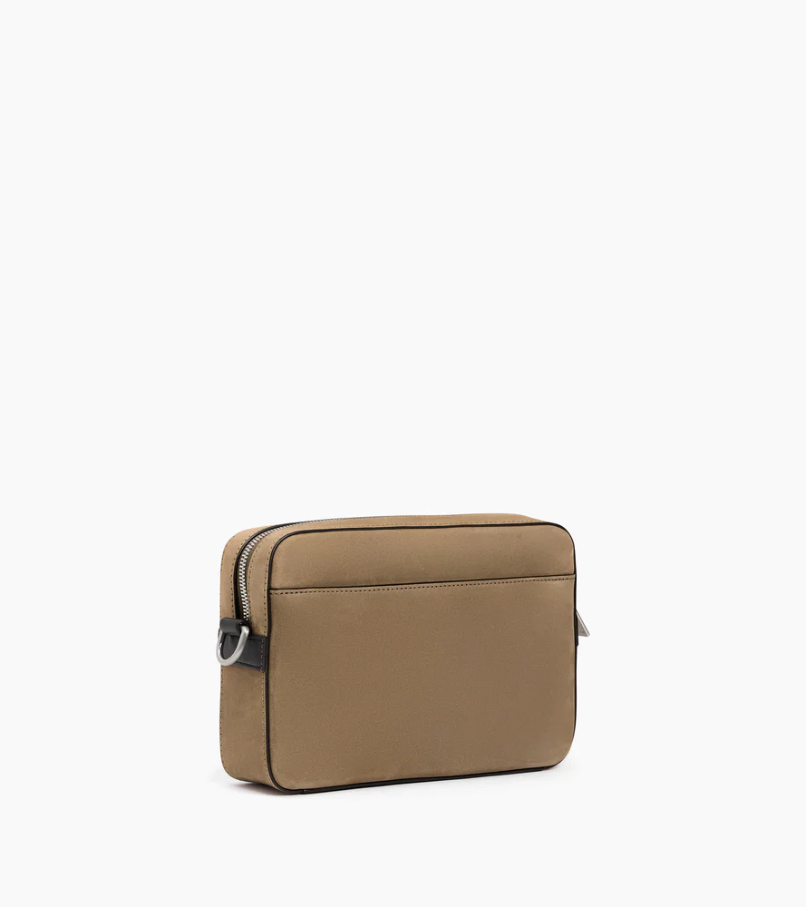 Petite sacoche Emile en cuir lisse et nubuck - Image 5