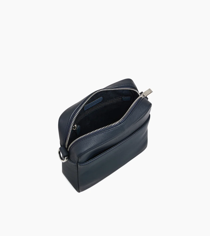Petite sacoche zippée Marceau en cuir grainé - Image 3