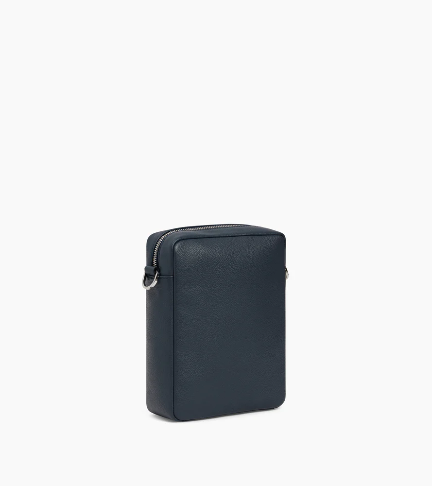 Petite sacoche zippée Marceau en cuir grainé - Image 4