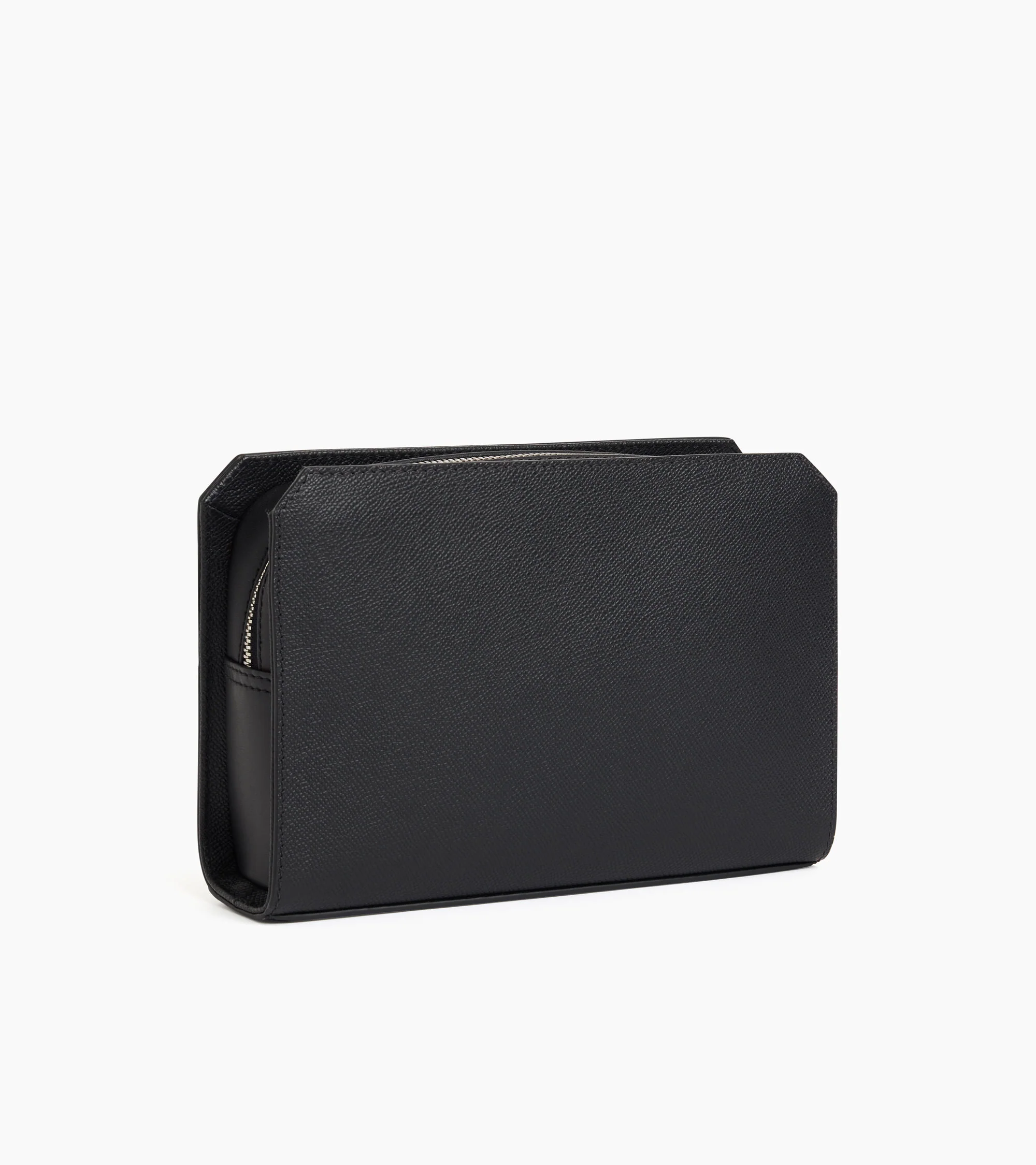 Pochette avec dragonne Gaston en cuir grain croisé - Image 5