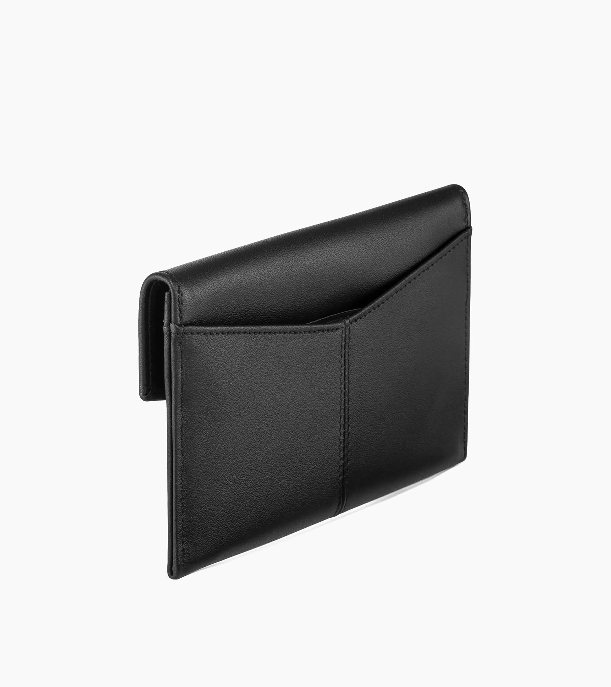 Pochette enveloppe moyen modèle Charlotte en cuir lisse - Image 4