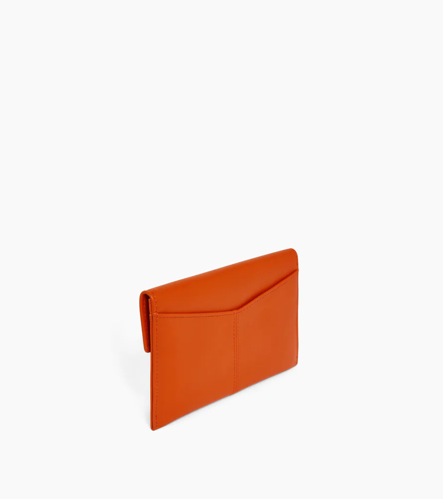 Pochette enveloppe moyen modèle Charlotte en cuir lisse - Image 4