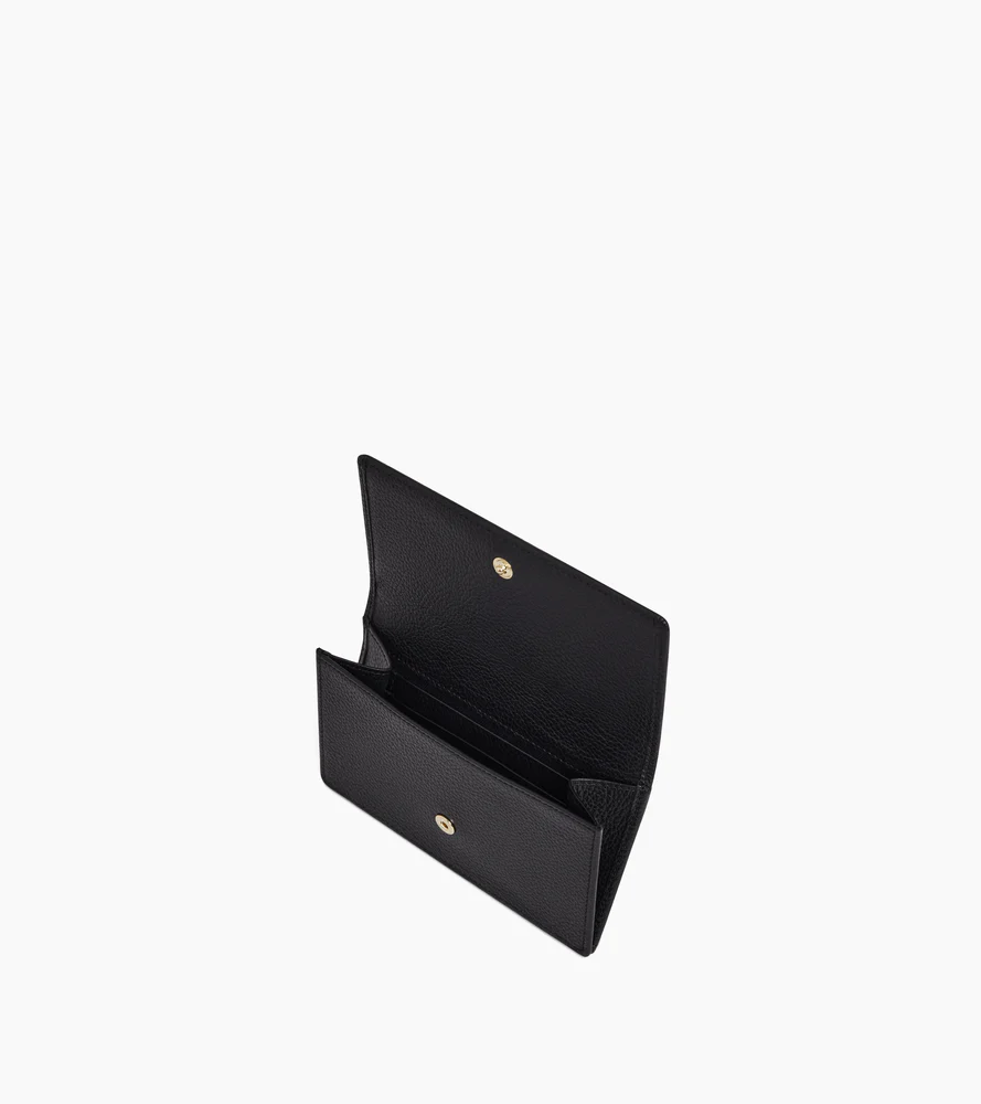 Porte cartes à rabat Ella en cuir grainé - Image 3