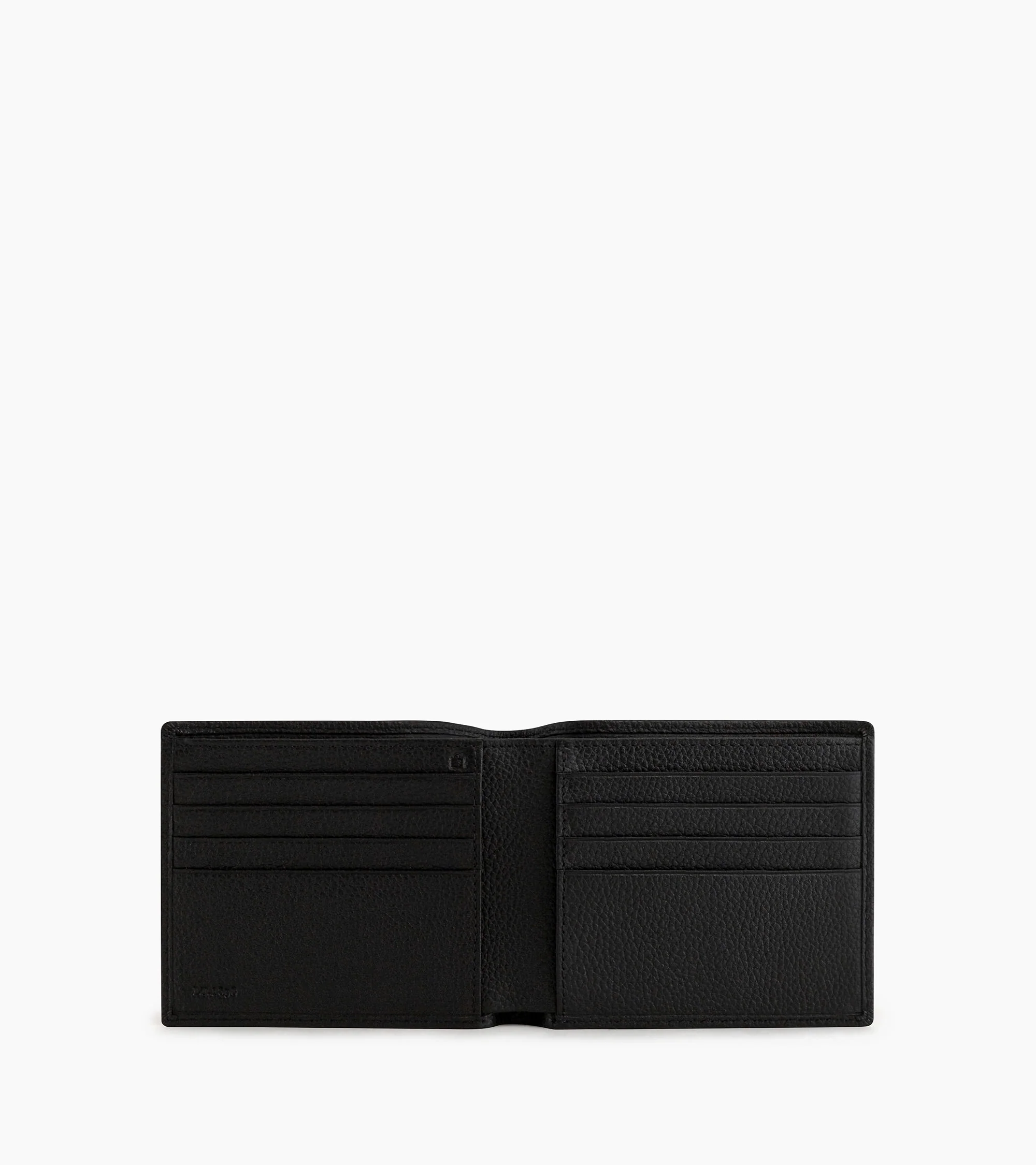 Porte cartes avec poche billets Charles en cuir grainé - Image 3