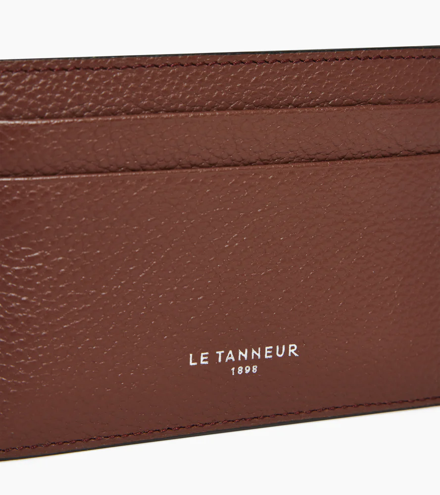 Porte cartes Emile en cuir grainé - Image 2