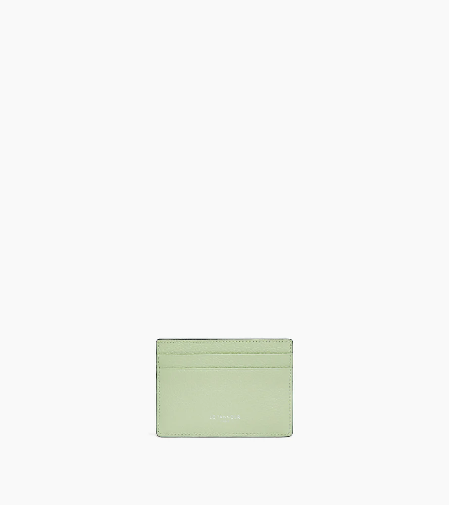 Porte cartes Emile en cuir grainé