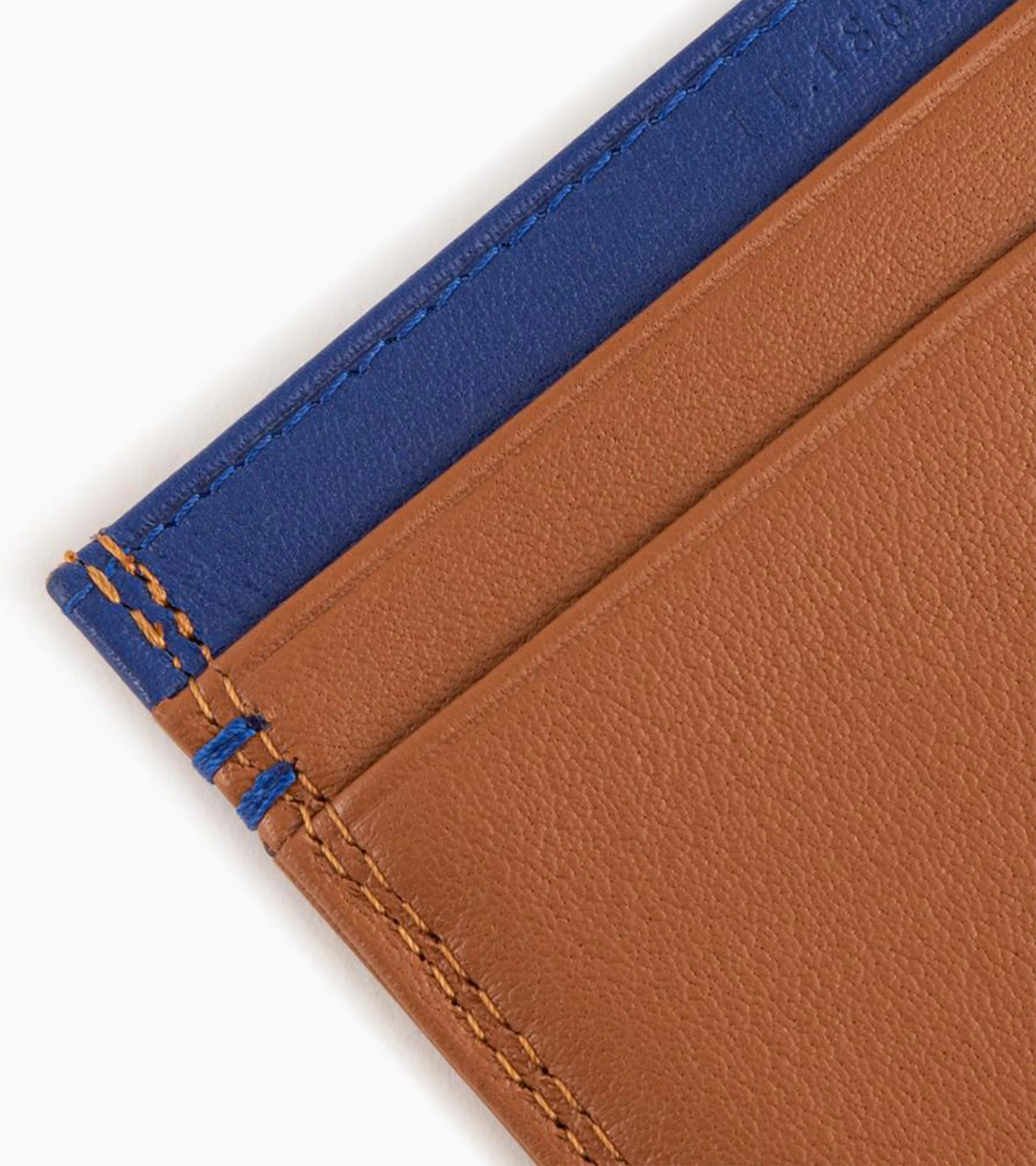 Porte cartes Martin en cuir lisse - Image 2